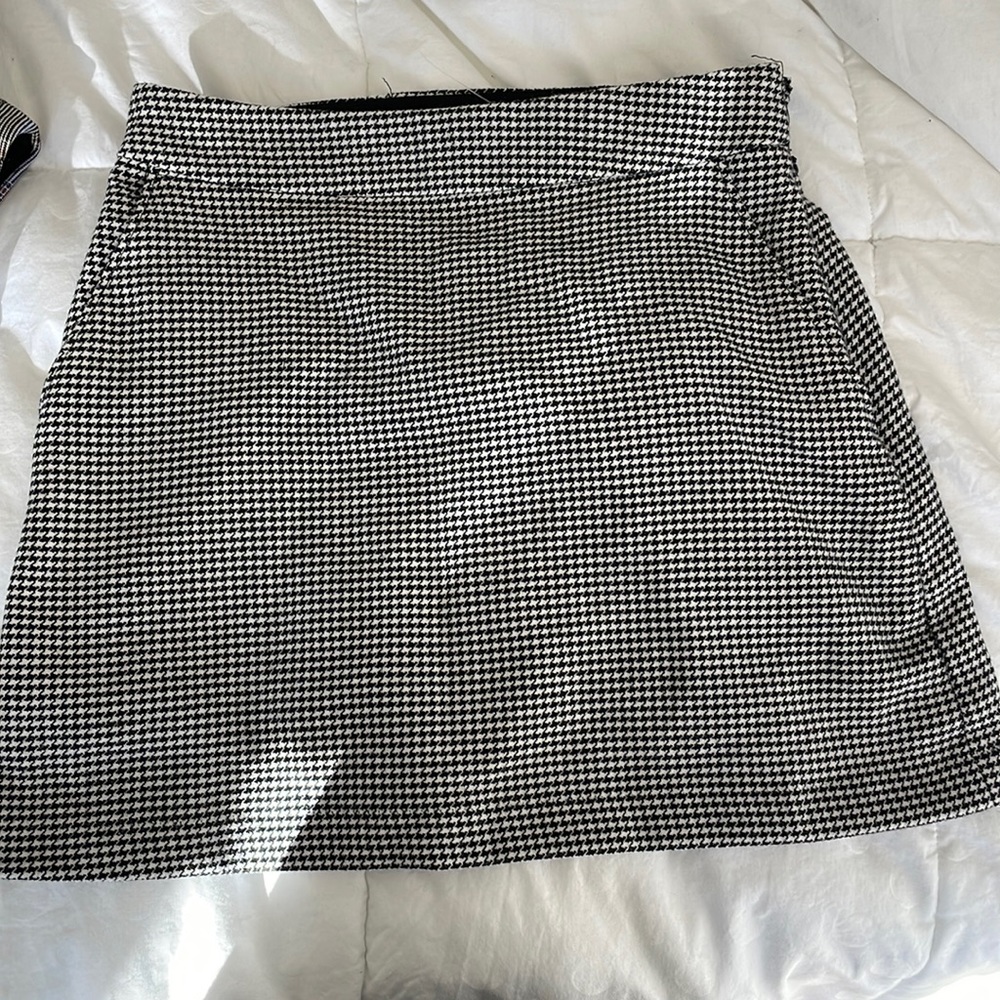 ABERCROMBIE & FITCH Houndstooth Short skirt XS
